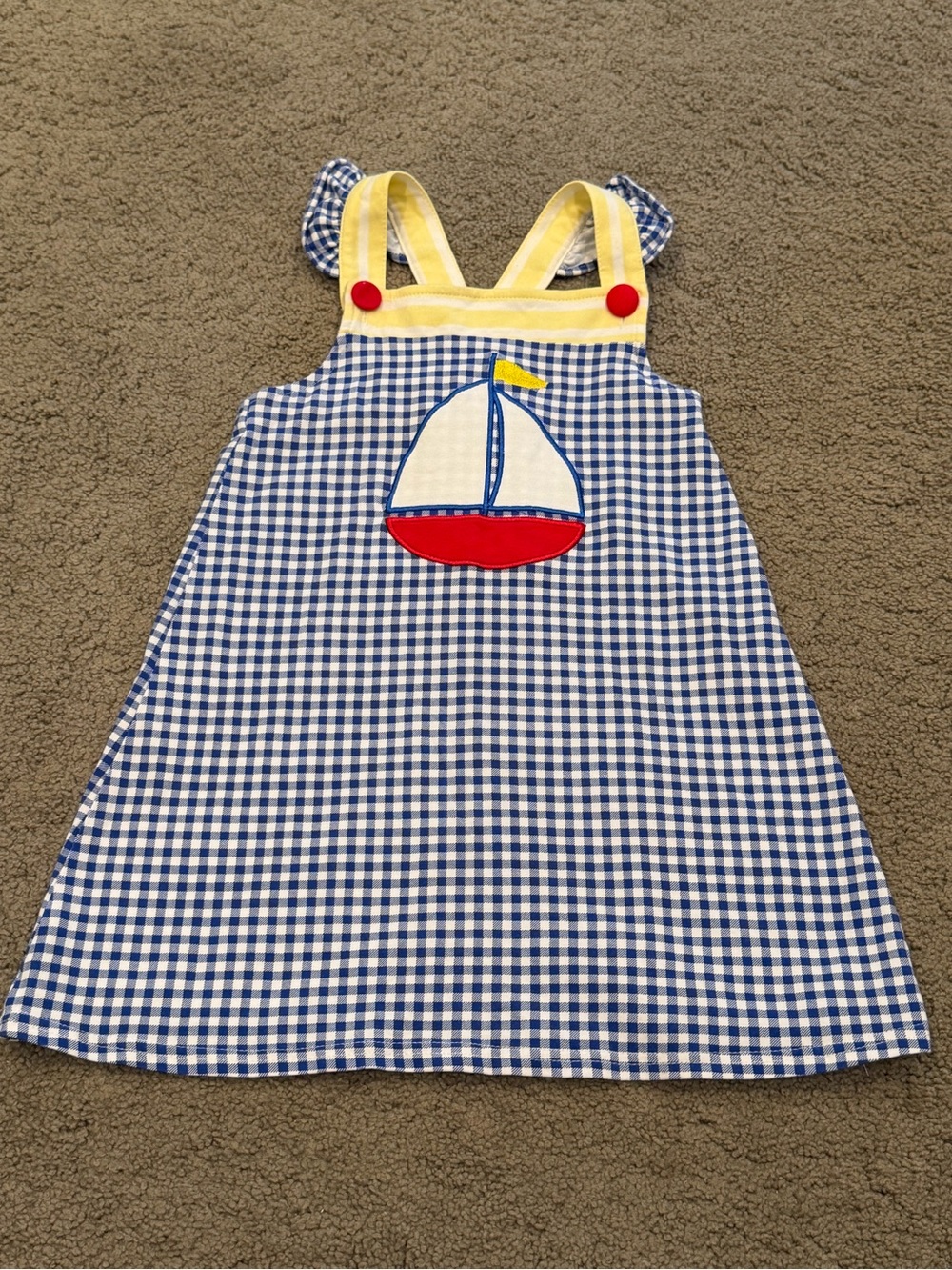 Blue Sailboat Dress
